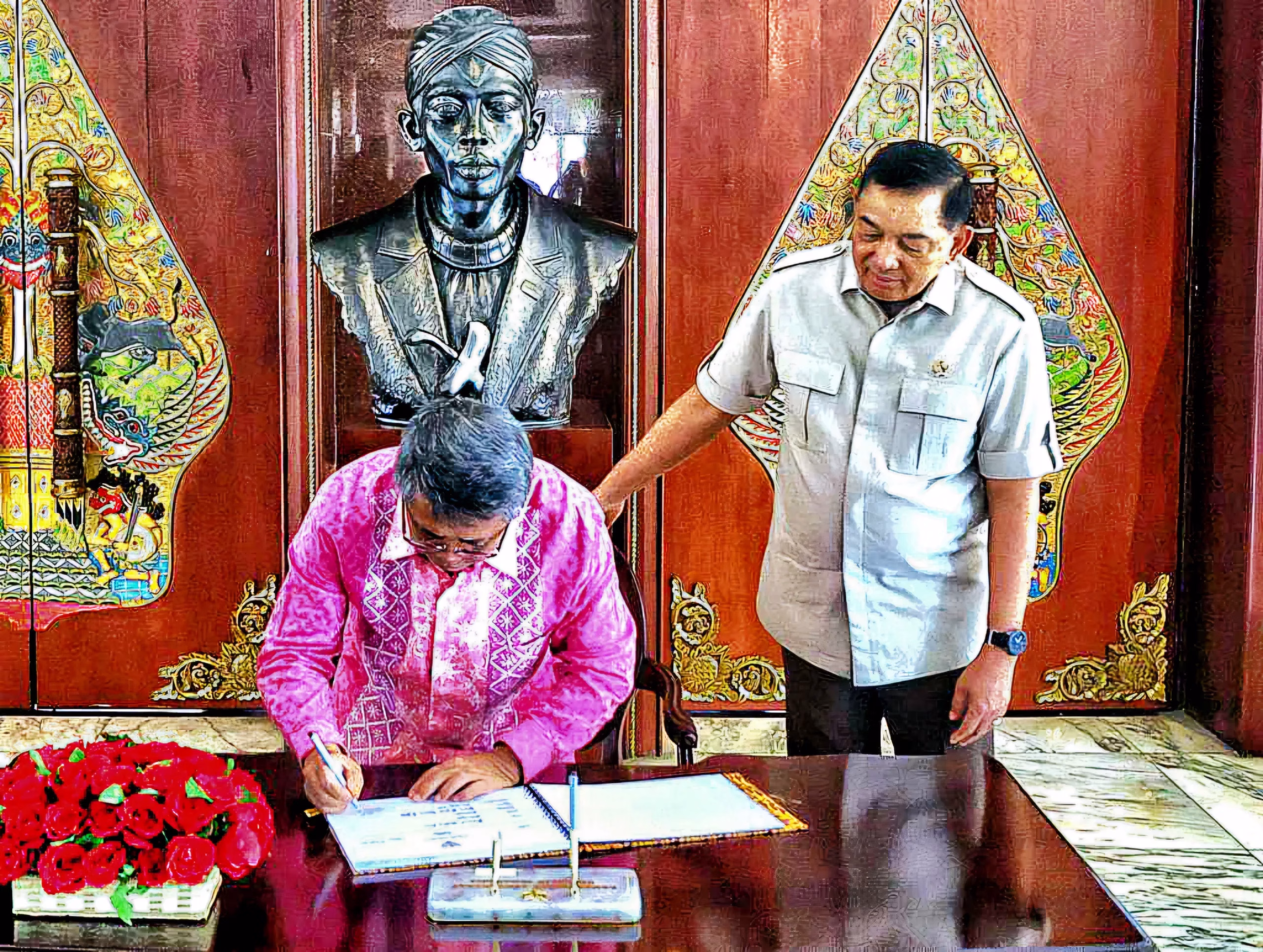 Sjafrie Sjamsoeddin Terima Kunjungan Majelis Syura PKS ke Kemhan