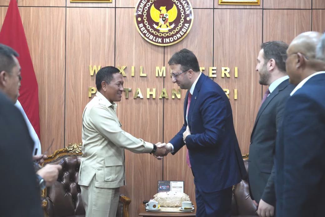 Wamenhan RI dan CEO ASELSAN Bahas Penguatan Kerja Sama Modernisasi Alutsista TNI